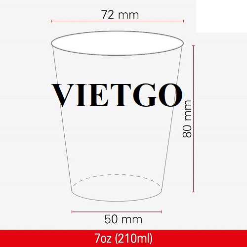 Thương vụ xuất khẩu cốc giấy sang thị trường Ai Cập