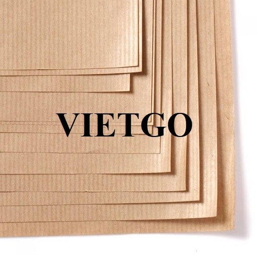Thương vụ xuất khẩu hàng tháng sản phẩm giấy Kraft vân sọc sang thị trường Jordan