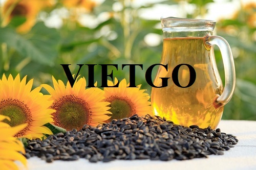 Cơ hội xuất khẩu dầu hướng dương hàng tháng sang thị trường Thổ Nhĩ Kỳ