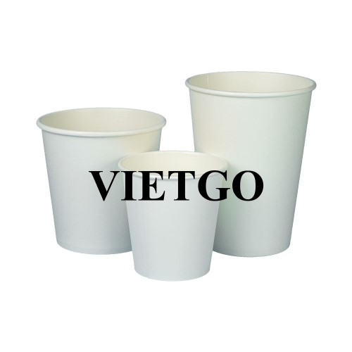 Thương vụ xuất khẩu cốc giấy sang thị trường Jordan