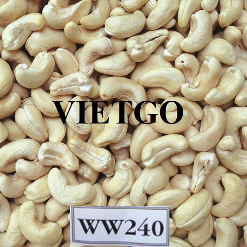 Cơ hội hợp tác với doanh nghiệp ở Tây Ban Nha cho đơn hàng hạt điều