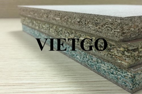 Cơ hội trở thành đối tác cung cấp sản phẩm ván dăm chống ẩm cho một doanh nghiệp đến từ Bahrain
