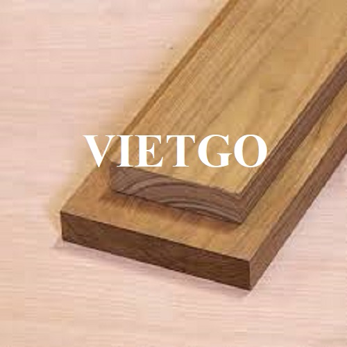 Thương vụ xuất khẩu mặt hàng gỗ teak xẻ sang thị trường Trung Quốc