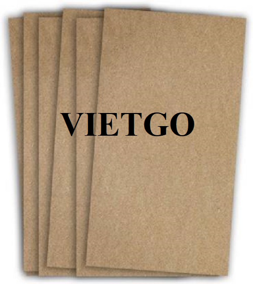 Cơ hội hợp tác xuất khẩu 10 container ván MDF sang thị trường Hàn Quốc