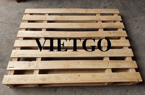 Thương vụ xuất khẩu 20.000 cái pallet gỗ sang thị trường Trung Quốc