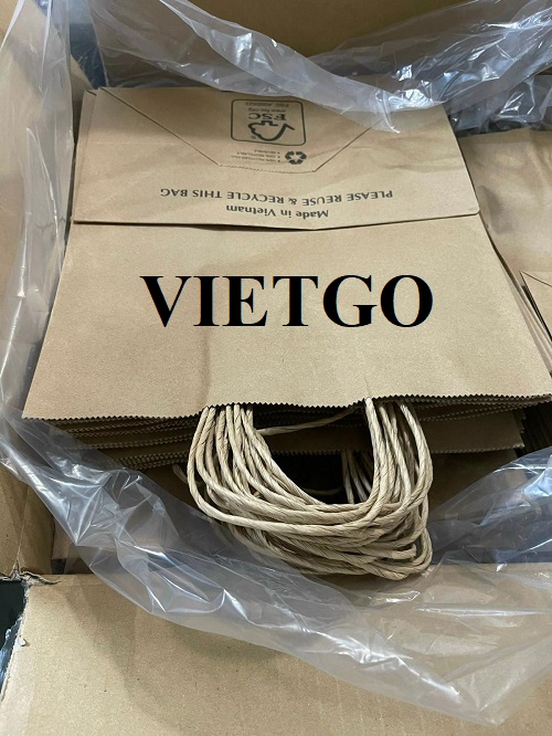 Thương vụ xuất khẩu túi giấy Kraft sang thị trường Mỹ