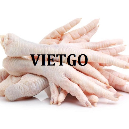 Thương vụ xuất khẩu chân gà cho doanh nghiệp tại Đài Loan