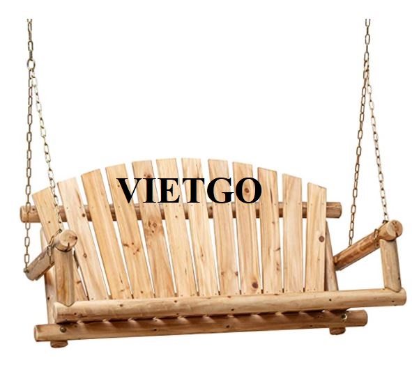 Tập đoàn nội thất lớn tại Mỹ đang cần nhập khẩu 2000 chiếc xích đu gỗ cho dự án sắp tới