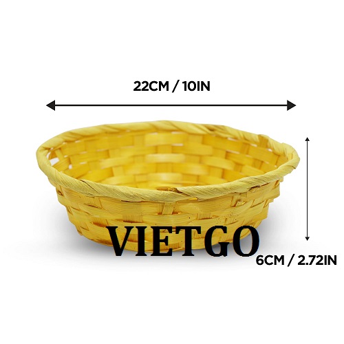 Cơ hội xuất khẩu sản phẩm giỏ tre sang thị trường Hoa Kỳ
