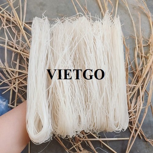 Cơ hội trở thành nhà cung cấp mặt hàng bún và bánh phở khô xuất khẩu sang thị trường Hàn Quốc