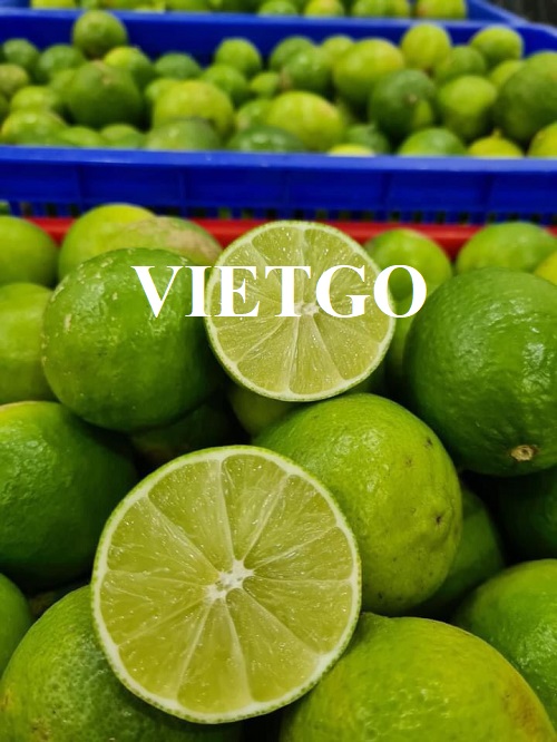 Cơ hội hợp tác với vị khách hàng đến từ UAE cho đơn hàng nhập khẩu chanh tươi