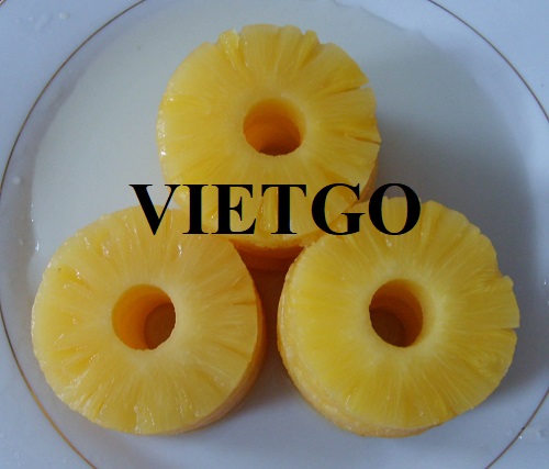 Cơ hội hợp tác đến từ vị khách hàng người Pháp cho đơn hàng xuất khẩu hoa quả đóng hộp
