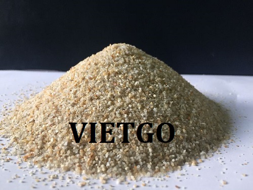 Cơ hội xuất khẩu 50.000 tấn cát silic sang thị trường Singapore