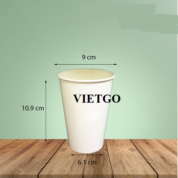 Thương vụ xuất khẩu cốc giấy sang thị trường Mỹ