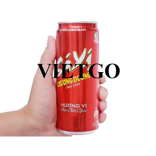 Thương vụ xuất khẩu nước ngọt sang thị trường Hồng Kông và Đài Loan