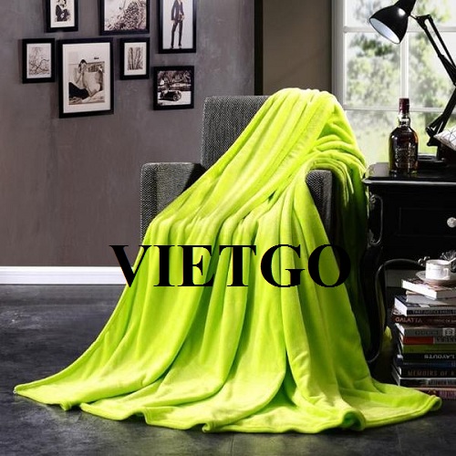 Đối tác đến từ Nam Phi đang tìm kiếm nhà cung cấp cho sản phẩm chăn