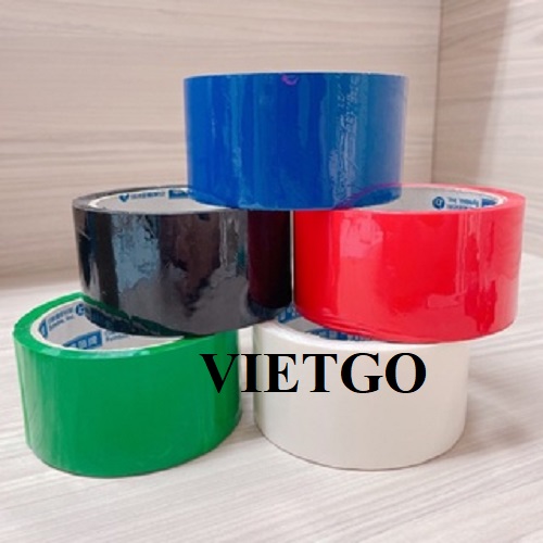 Thương vụ xuất khẩu băng dính sang thị trường Ấn Độ