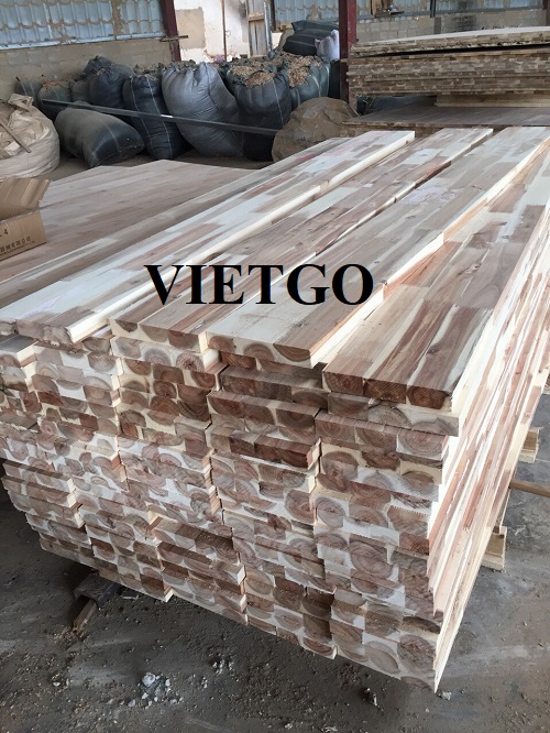 Thương vụ xuất khẩu gỗ ghép thanh cao su sang thị trường Ấn Độ