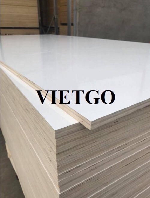 Thương vụ xuất khẩu gỗ dán phủ melamine sang thị trường Mỹ