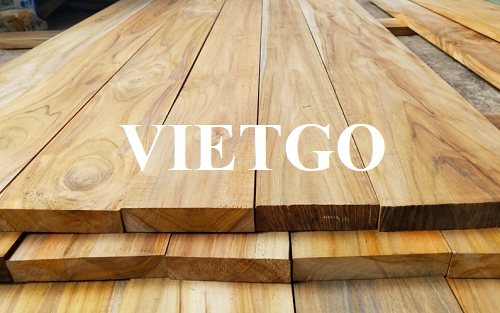 Thương vụ xuất khẩu gỗ teak xẻ sang thị trường Trung Quốc