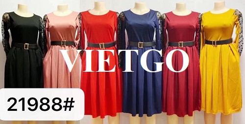 Đối tác người Nam Phi đang cần tìm gấp nhà cung cấp sản phẩm váy