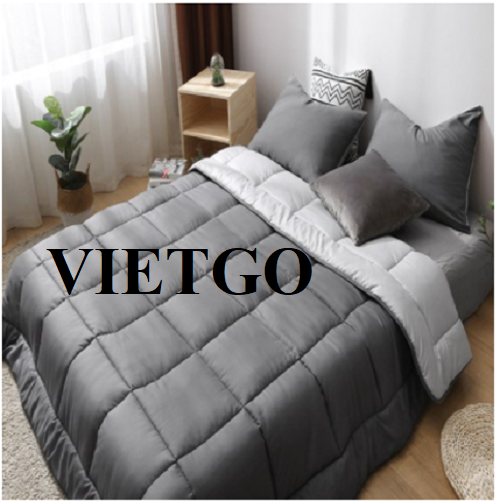 Cơ hội cung cấp sản phẩm chăn ga gối cho vị đối tác tiềm năng đến từ Hàn Quốc