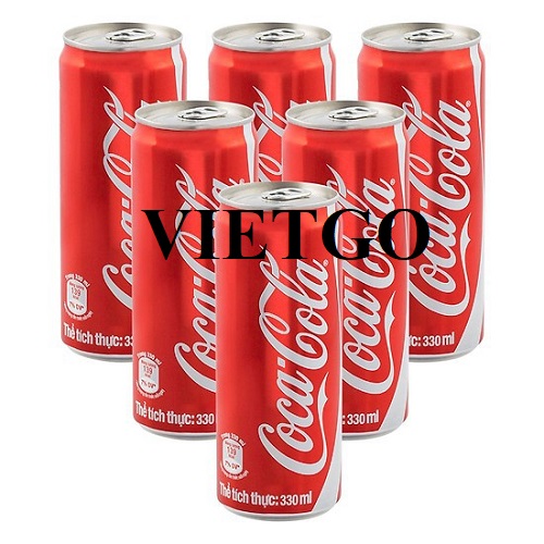 Thương vụ xuất khẩu nước ngọt sang thị trường Pháp