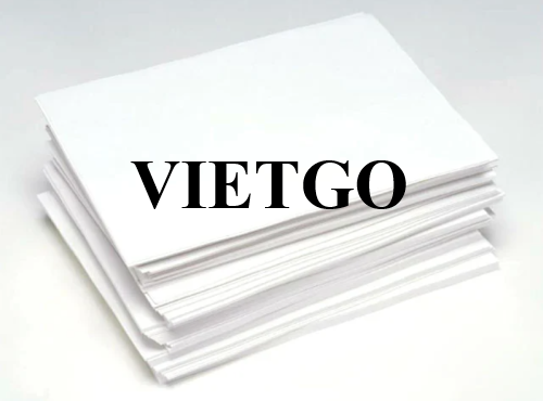 Vị khách hàng đến từ Azerbaijan đang cần tìm nhà cung cấp sản phẩm giấy A4