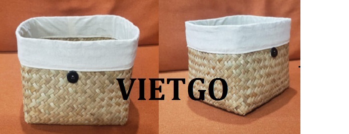 Thương vụ xuất khẩu 24.000 chiếc giỏ làm từ cỏ bàng thị trường Pháp