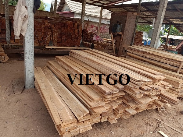 Đối tác người Nhật Bản dự kiến nhập khẩu gỗ teak xẻ cho dự án sắp tới của mình