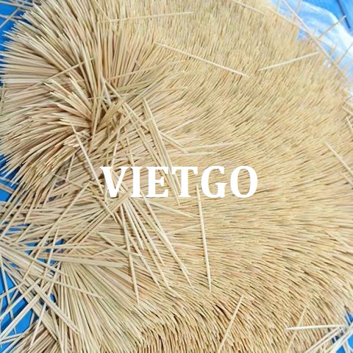 Thương vụ xuất khẩu 1 container 20ft tăm tre sang thị trường Thổ Nhĩ Kỳ