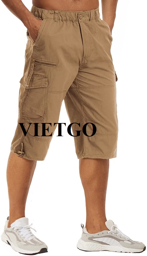 Cơ hội cung cấp sản phẩm quần vải và quần short cho vị khách hàng đến từ Hoa Kỳ