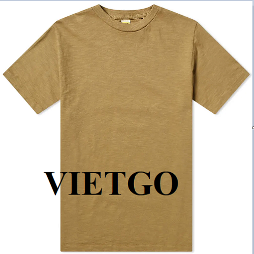 Đối tác đến từ Nam Phi đang cần tìm nhà cung cấp áo T-shirt