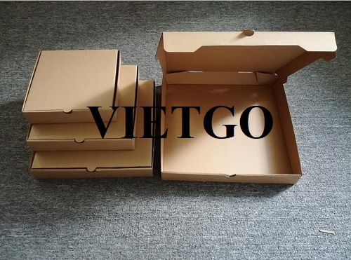 Thương vụ xuất khẩu hộp giấy đựng pizza sang thị trường Afghanistan
