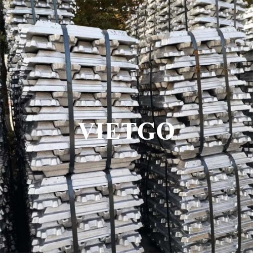 Đối tác đến từ Thổ Nhĩ Kỳ cần tìm nhà cung cấp cho đơn hàng xuất khẩu thỏi nhôm hàng tháng