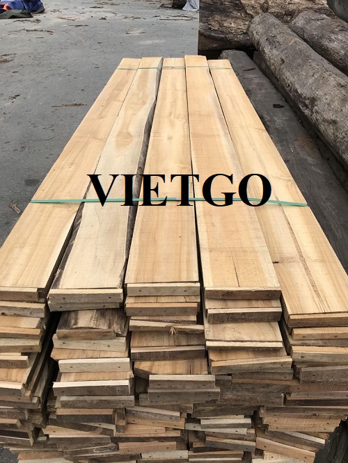 Thương vụ xuất khẩu gỗ teak xẻ sang thị trường Malaysia