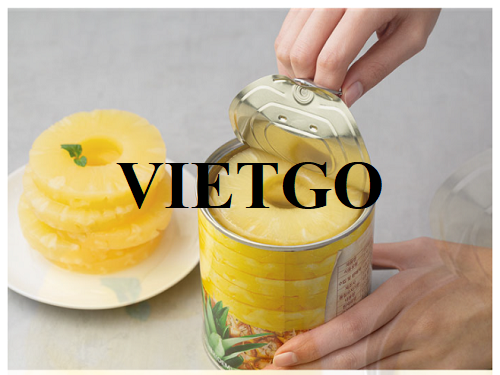 Cơ hội hợp tác với doanh nghiệp ở Canada cho đơn hàng trái cây đóng hộp