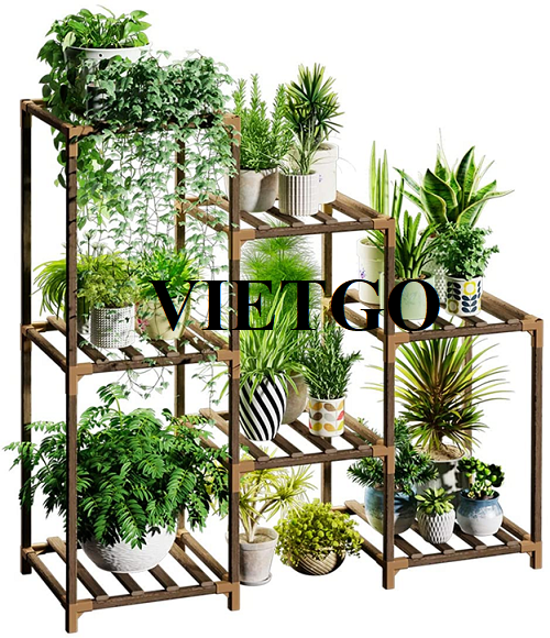 Thương vụ xuất khẩu kệ để cây cảnh sang thị trường Mỹ