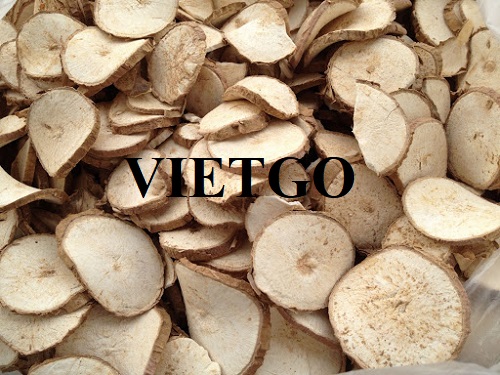 Thương vụ xuất khẩu sắn lát sang thị trường Lào
