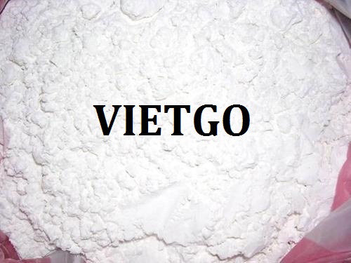 Thương vụ xuất khẩu tinh bột sắn sang thị trường Trung Quốc