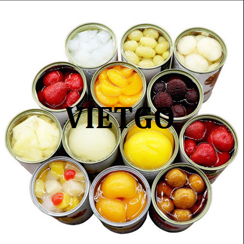 Cơ hội hợp tác với doanh nghiệp tại Đan Mạch cho đơn hàng trái cây đóng hộp