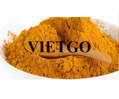 Cơ hội hợp tác với doanh nghiệp tại UAE cho đơn hàng xuất khẩu bột nghệ