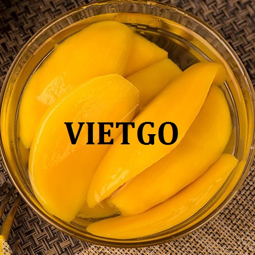 Thương vụ xuất khẩu xoài đóng hộp sang thị trường Nga