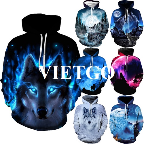 Đối tác tại Tây Ban Nha cần tìm nhà cung cấp sản phẩm áo hoodie