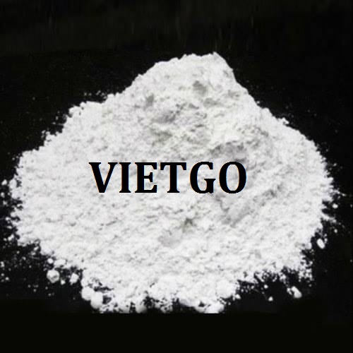 Cơ hội hợp tác xuất khẩu bột đá vôi đến từ vị khách hàng người Anh