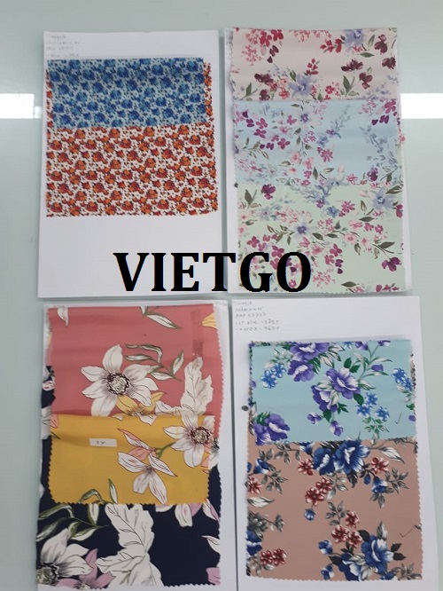 Đối tác đến từ Thái Lan cần tìm kiếm nhà cung cấp mặt hàng vải