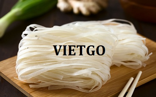 Cơ hội trở thành nhà cung cấp cho đơn hàng xuất khẩu bánh phở khô sang thị trường Nga