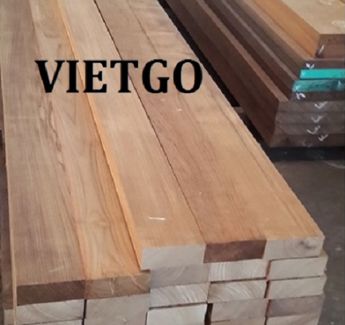 Thương vụ xuất khẩu gỗ teak xẻ sang thị trường Ả Rập Xê Út