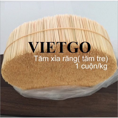 Cơ hội hợp tác xuất khẩu tăm tre đến từ vị khách hàng người Indonesia