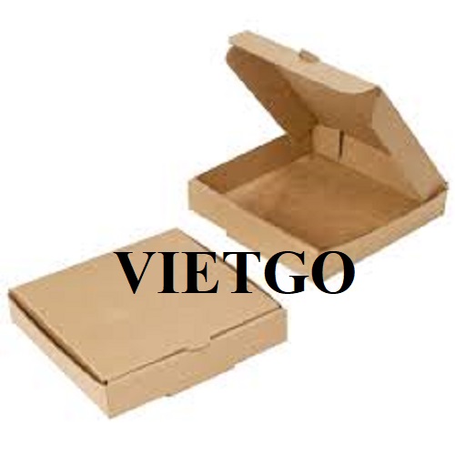 Thương vụ xuất khẩu mặt hàng hộp giấy đựng pizza sang thị trường Pháp